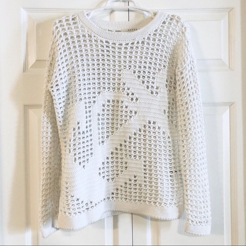 NWOT Anchor Open Knit Sweater